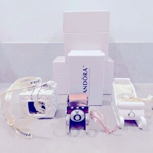 Pandora 3 NEW Limited Edition Xmas Ornaments.